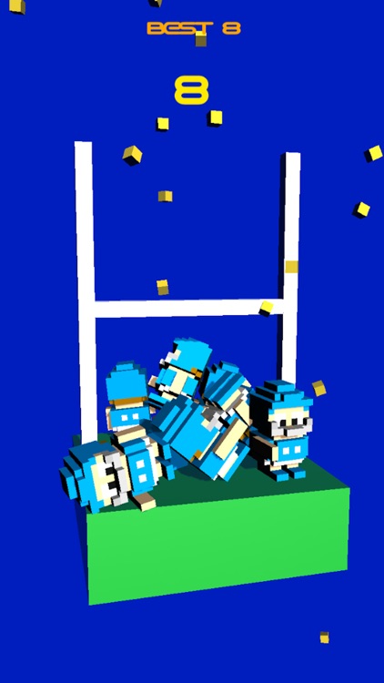 American Football PILE UP