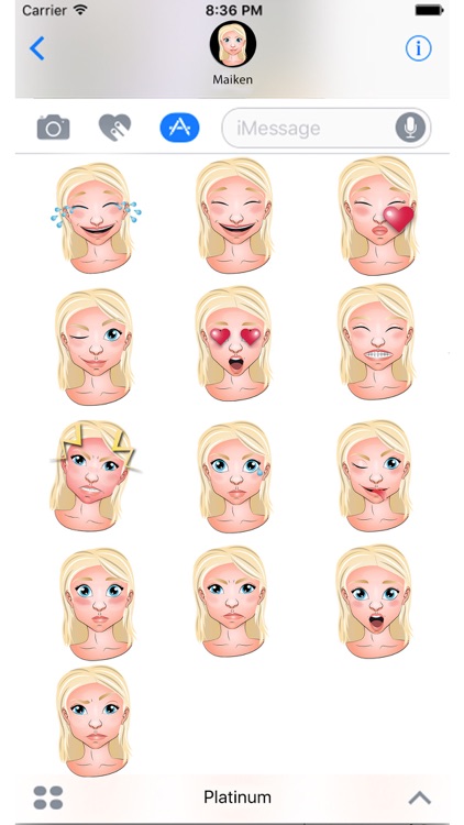 Platinum Emoji Set GeeMoji