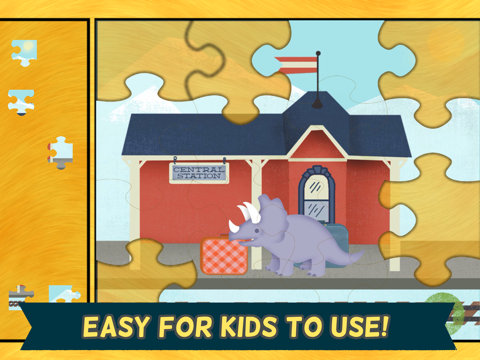 Screenshot #6 pour Jeu de dinosaures  pour enfants: Puzzle