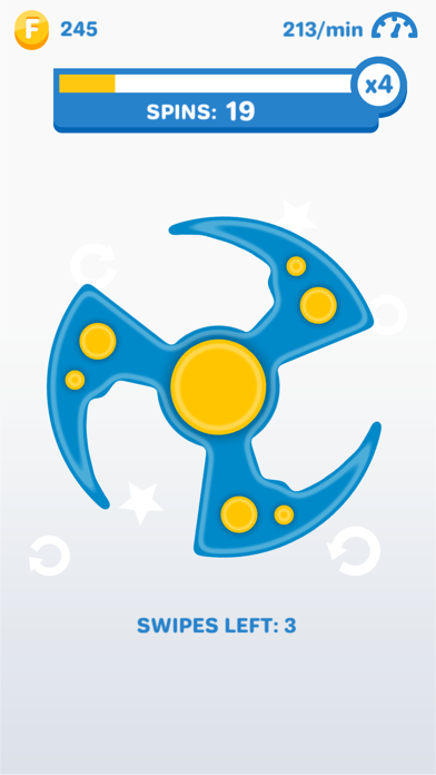 Screenshot #1 pour Fidget Spinner - Fun Spinner Action