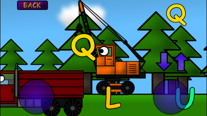 Kids Trucks: Alphabet Letter Identification Games screenshot 4