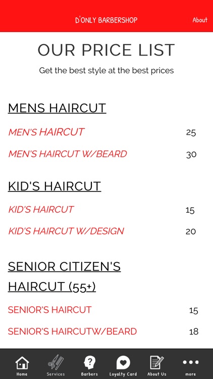 D'OnlyBarbershop App