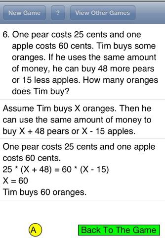 TroveMath 5 Number Operation Practice screenshot 2