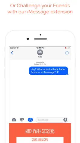 Game screenshot Rock Paper Scissors — with extension for iMessage apk