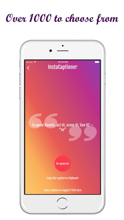 InstaCaptioner | 1000+ Captions