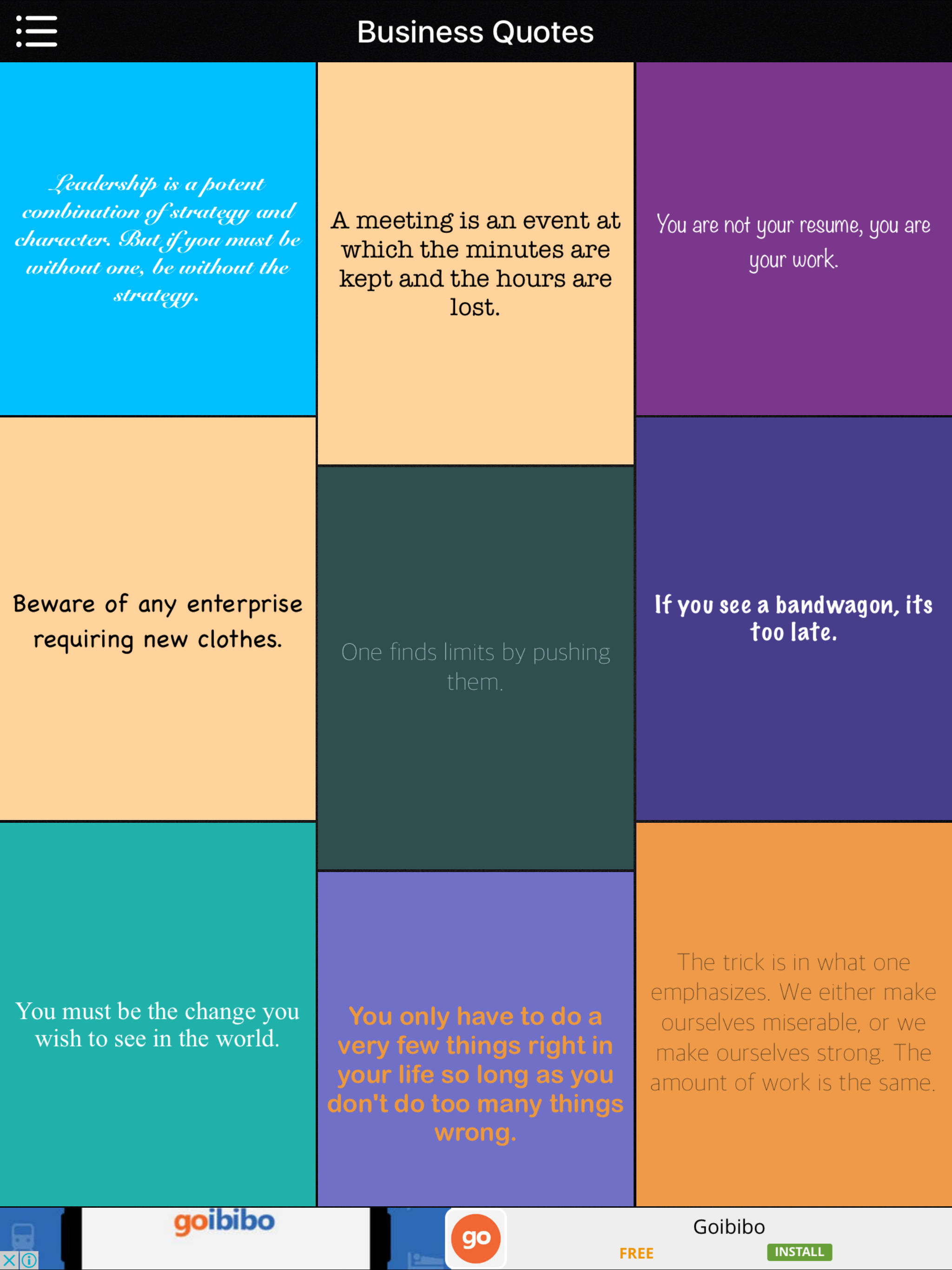 Business Quotes