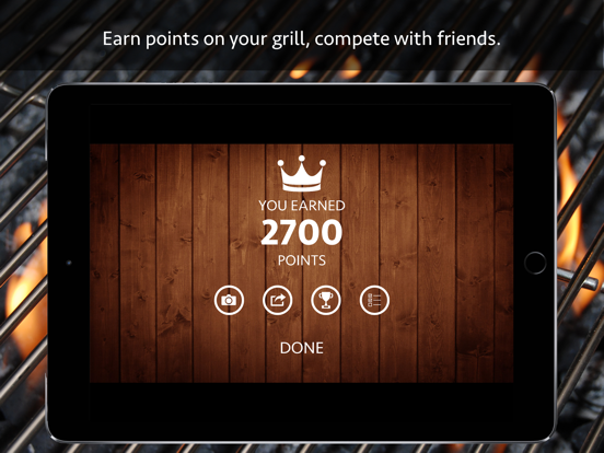 Grill King - Multi-Grill Timer for Steak & BBQ iPad screenshot 5 - Food & Drink app