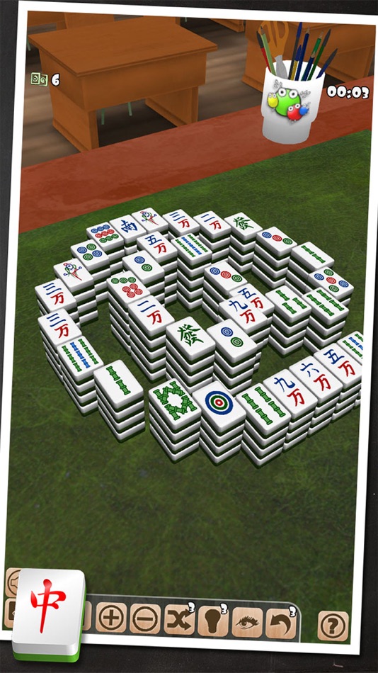 #4. Mahjong 2 Classroom (iOS) Podle: Magma Mobile