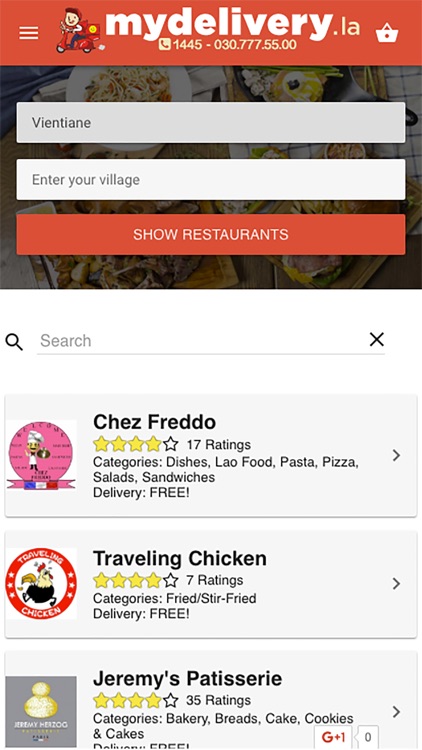 Mydelivery - Food Delivery