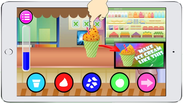 Ice cream puzzler game