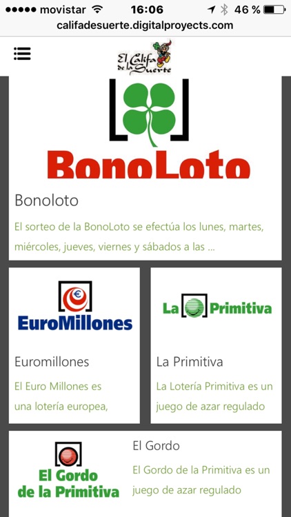 Lotería el Califa de la Suerte