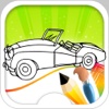 Sport Car Coloring Book