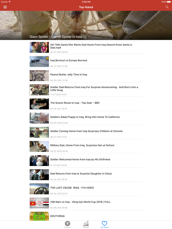 Iraq News in English Today & Iraqi Radio iPad screenshot 4 - News app
