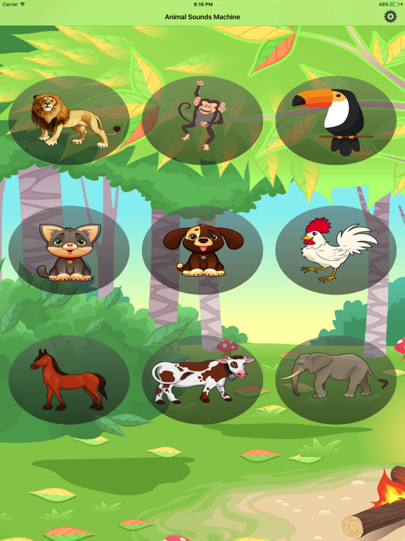 Screenshot #4 pour Animal Sounds Machine