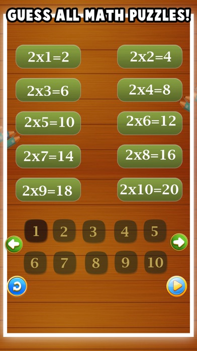 Screenshot #2 pour EduLand Maths Trainer - Multiplication For Kids