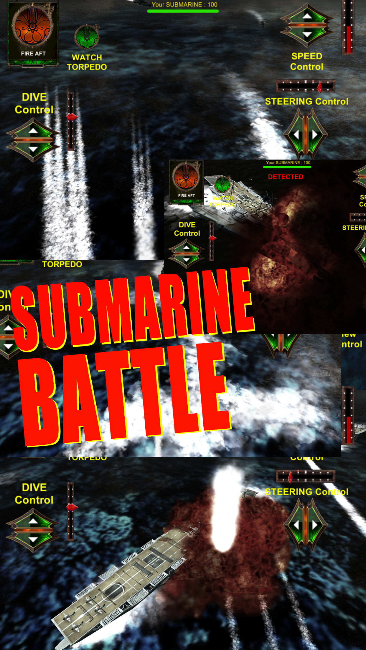 Battle of Submarine -V3 screenshot 4