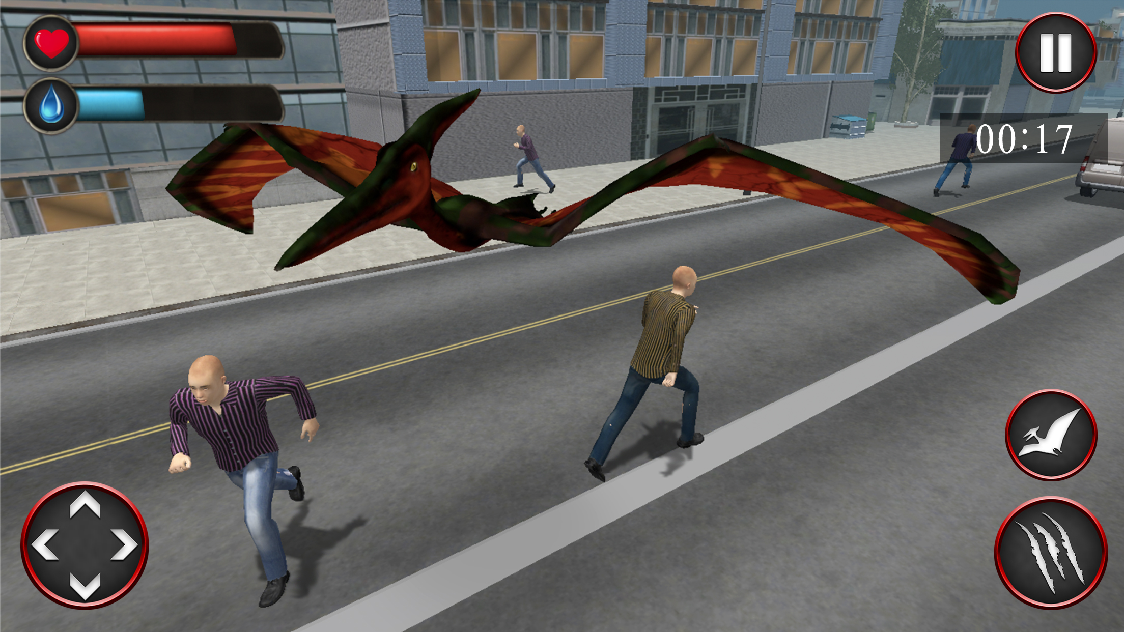Pterodactyl Simulator: Dinosaurs in the City!