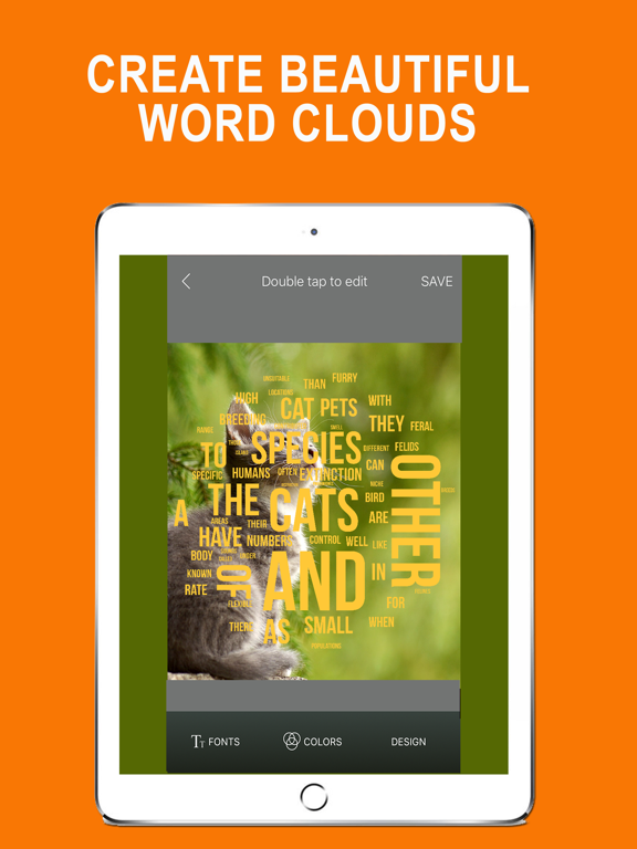 Screenshot #4 pour Cloud Font for Word Clouds