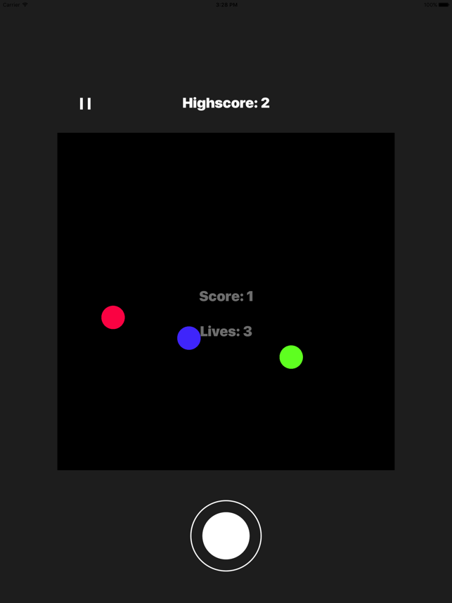 Blue Orb, game for IOS