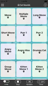 Cat Sounds screenshot #1 for iPhone