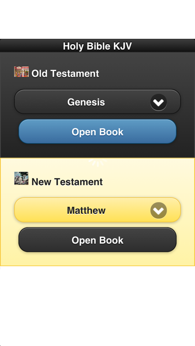 How to cancel & delete Bible King James iBible from iphone & ipad 1