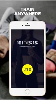 abs 101 fitness - daily personal workout trainer iphone screenshot 1