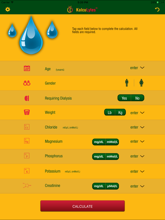 Screenshot #4 pour KalcuLytes - Electrolyte Replacement Calculator
