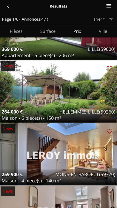 Screenshot #3 pour AGENCE IMMOBILIERE HELLEMMES