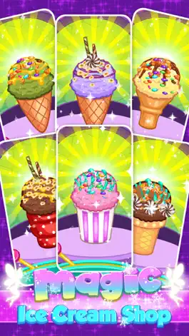 Game screenshot Magic IceCream Shop - Cooking game for kids mod apk