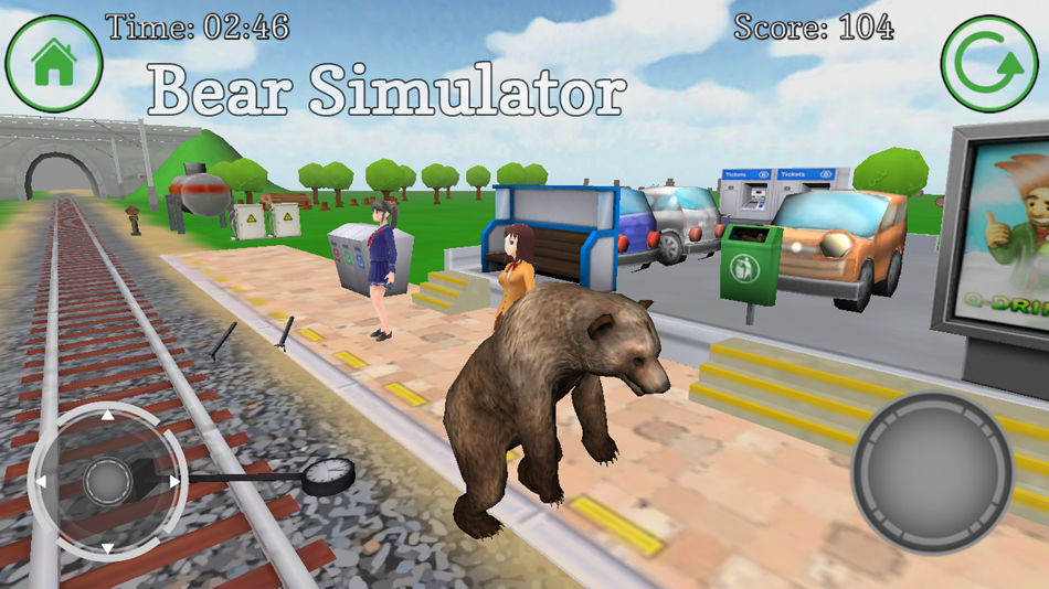 Bear On The Run Simulator - 1.1 - (iOS)