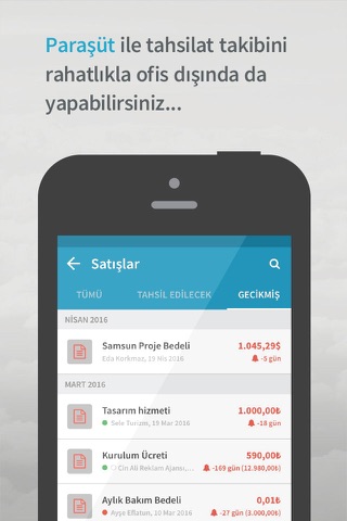 Paraşüt - Ön Muhasebe Yönetimi screenshot 3