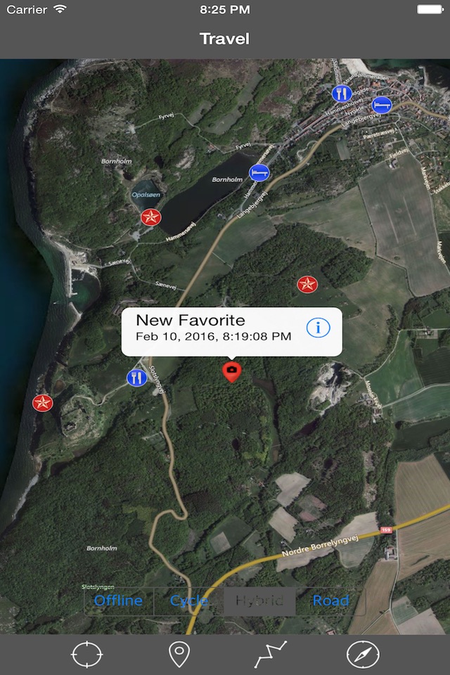 BORNHOLM (DENMARK) – Travel Map Offline Navigator screenshot 3
