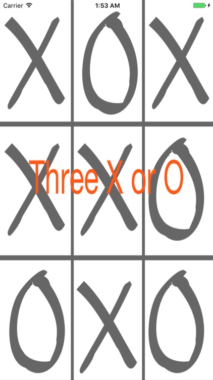 Three X or O