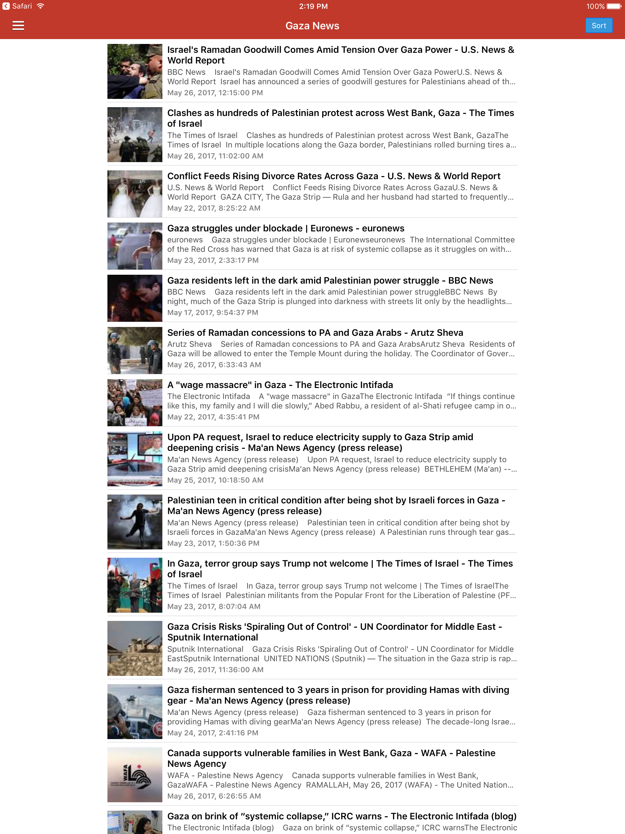 Palestine News & Radio - Gaza Palestinian Updates screenshot 7