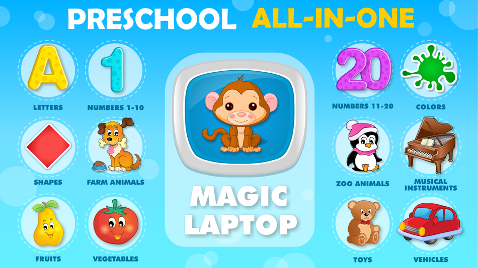 Baby learning: Toddler games for 1 2 3 4 year olds - 2.1.9 - (iOS)
