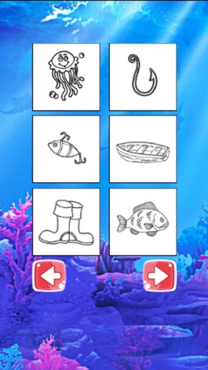 Ocean Coloring E-Book-Paint Aquatic Animals Pages