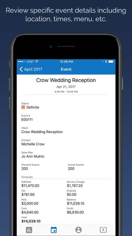 Caterease CEC Mobile screenshot-3