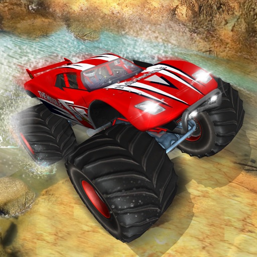 Super Monster Truck Racing: Destruction Stunt Game app icon