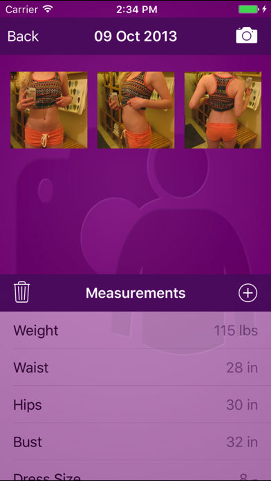 SnapTrack - Selfie body change progress trackingのおすすめ画像2