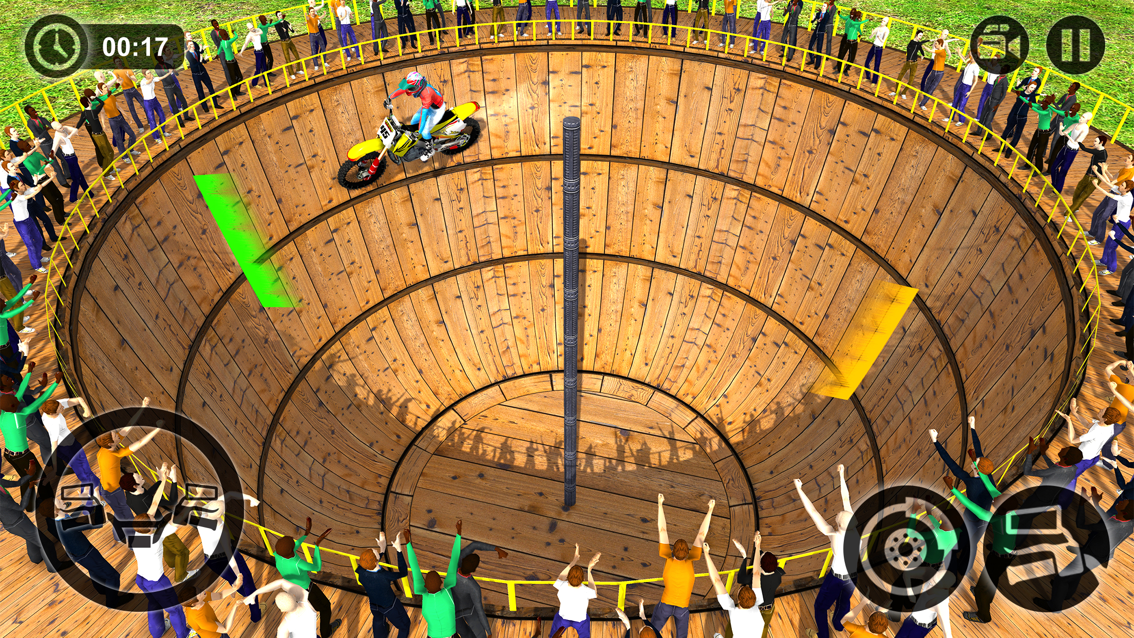 Well Of Death Bike Rider - Motorbike Stunts Racing screenshot 3