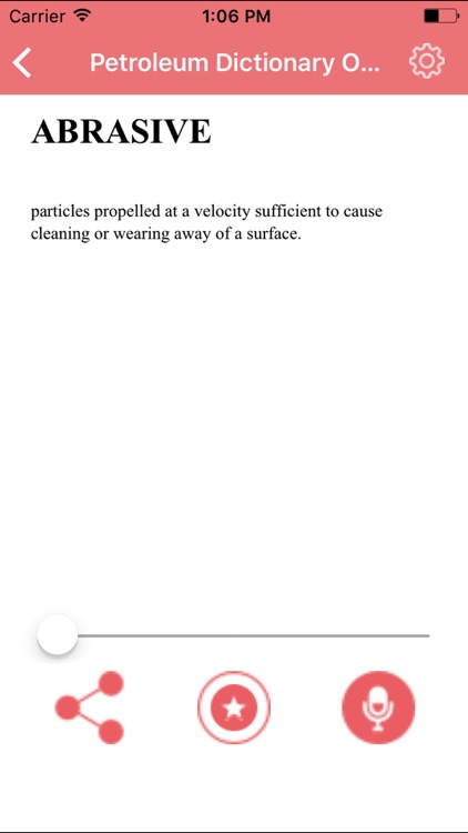 Petroleum Dictionary Terms Definitions