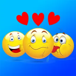 Cool Smiley Sticker Emoji for iMessage app icon