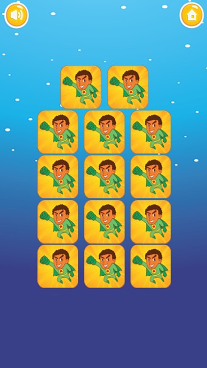 Super Hero Matching Game