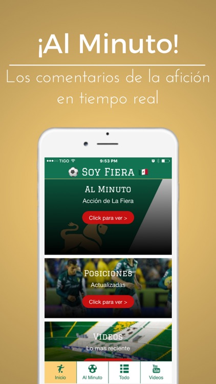 Soy Fiera App - Futbol de México