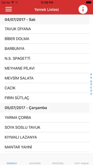 Başkent Öğrenci Asistanı screenshot 3