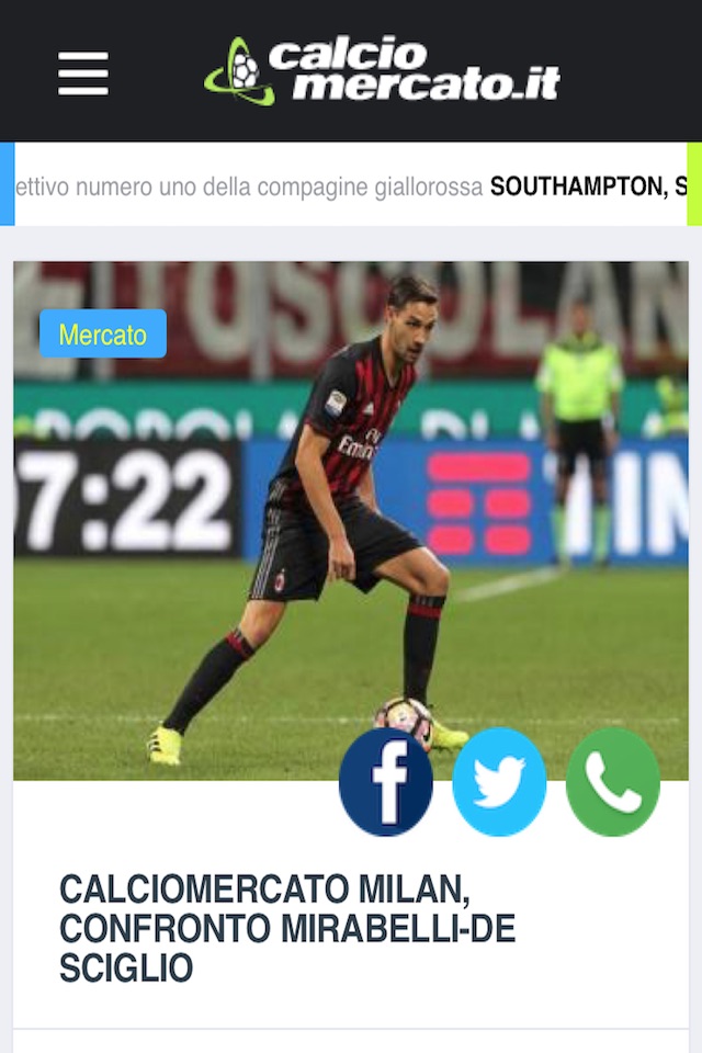 CalcioMercato.it screenshot 2