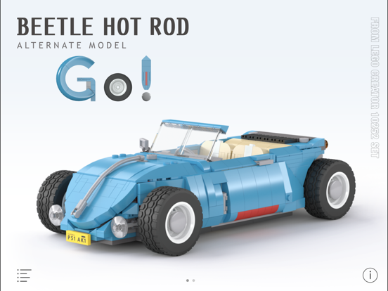 VW Beetle Hot Rod for LEGO 10252 Set | App Price Drops