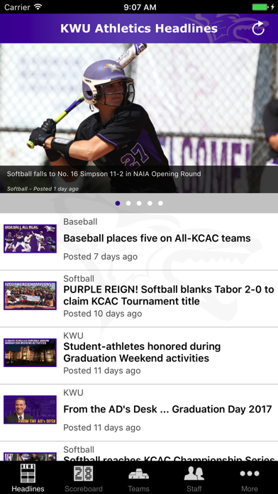 Screenshot #2 pour Kansas Wesleyan Coyotes