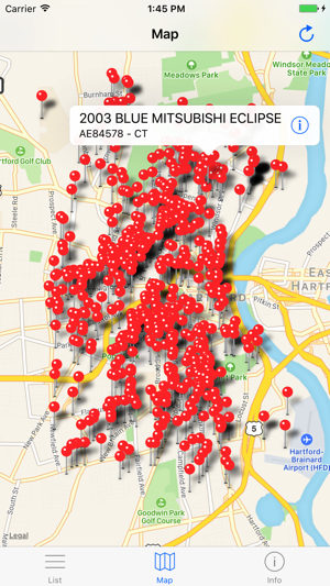 Hartford Towed Vehicles - Hartford Conne