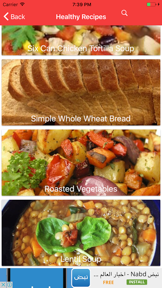 Food Chef Recipes - Nutrition info calories count screenshot